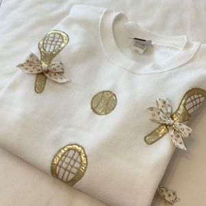Super Cute Vintage Tennis Sweatshirt
